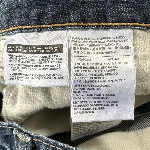 Levi Strauss & Co Men's Blue Jeans Size 40 x 30 - Picture 5 of 8